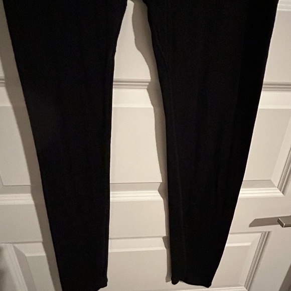 Hanro Wool Silk Leggings Black Size L - Picture 3 of 7